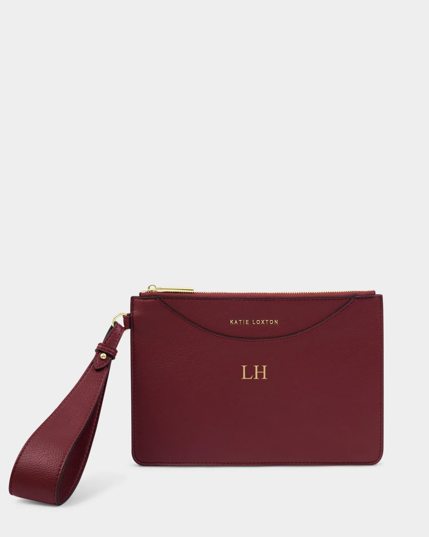 Katie Loxton Alba Wristlet Pouch Cherry Discount