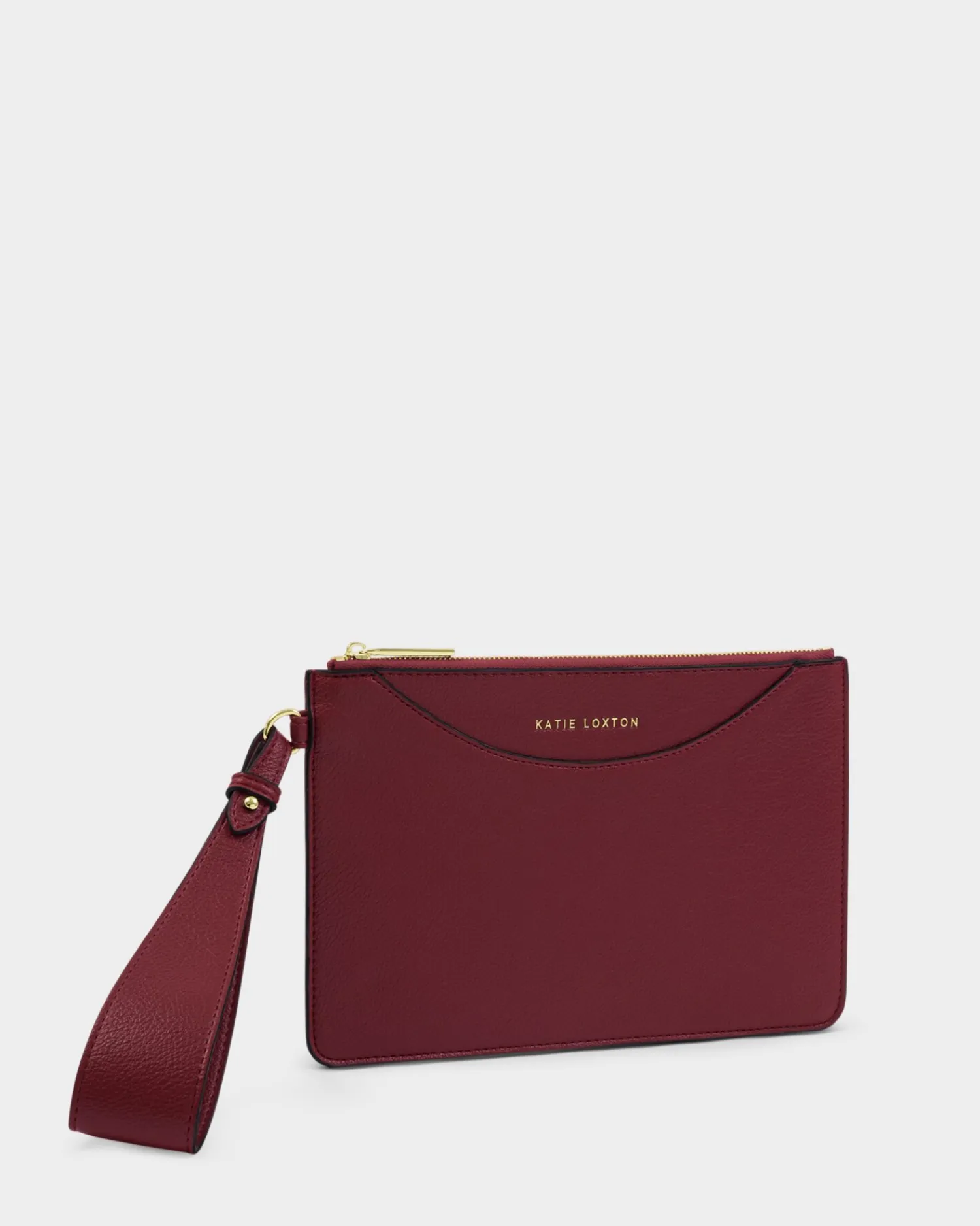 Katie Loxton Alba Wristlet Pouch Cherry Discount
