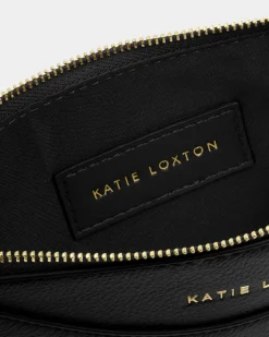 Katie Loxton Alba Wristlet Pouch Black Hot