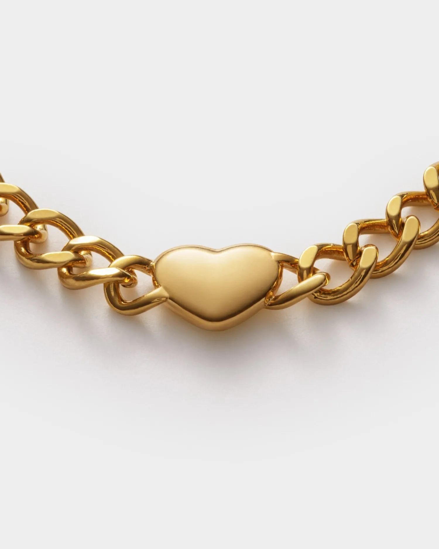 Katie Loxton Allure Waterproof Gold Heart Chain Bracelet Hot