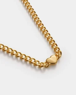 Katie Loxton Allure Waterproof Gold Heart Chain Necklace Best