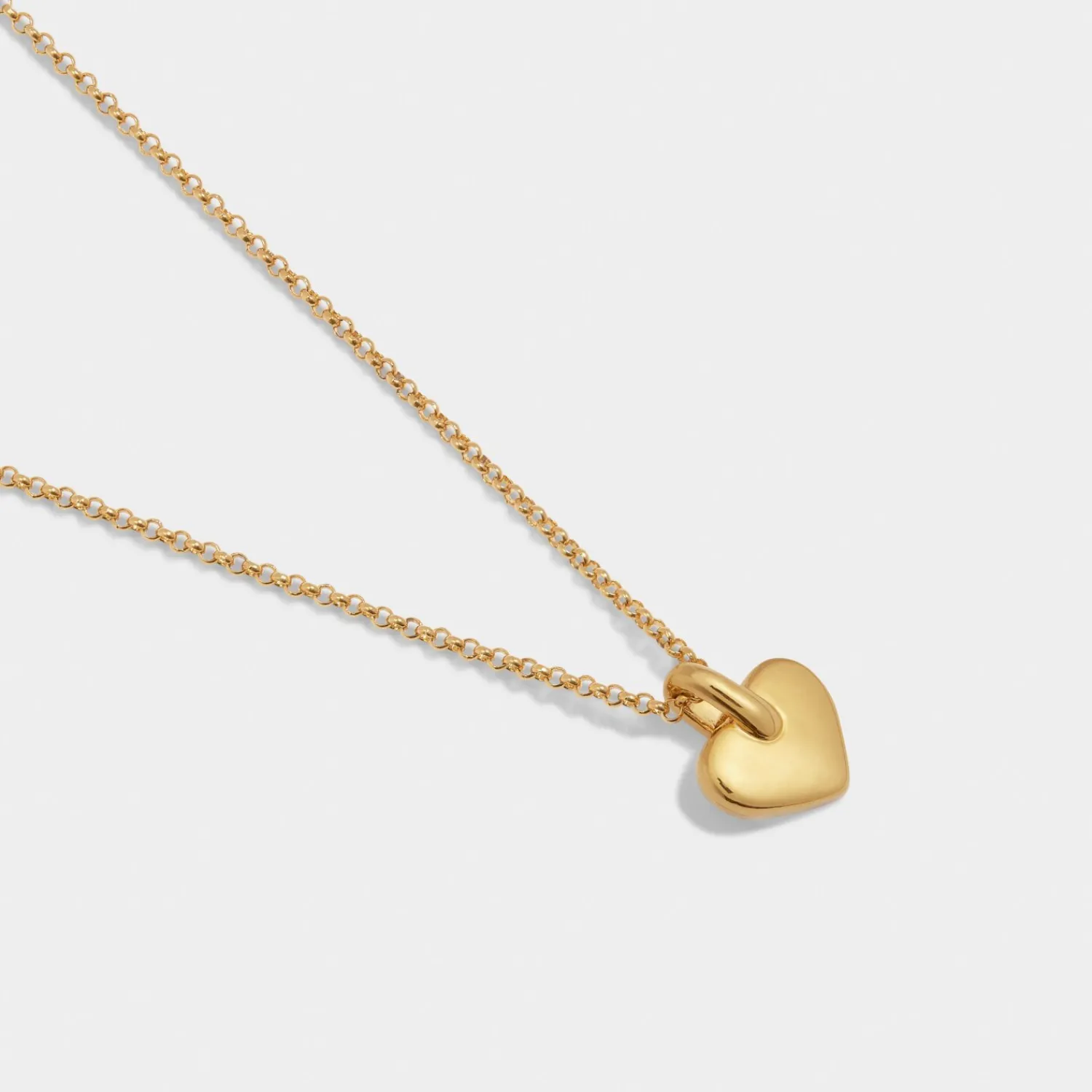 Katie Loxton Alora Heart Waterproof Gold Necklace Outlet