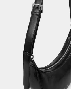 Katie Loxton Amina Patent Crackle Sling Bag Black Sale