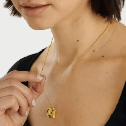 Katie Loxton Aphrodite Waterproof Gold Necklace New
