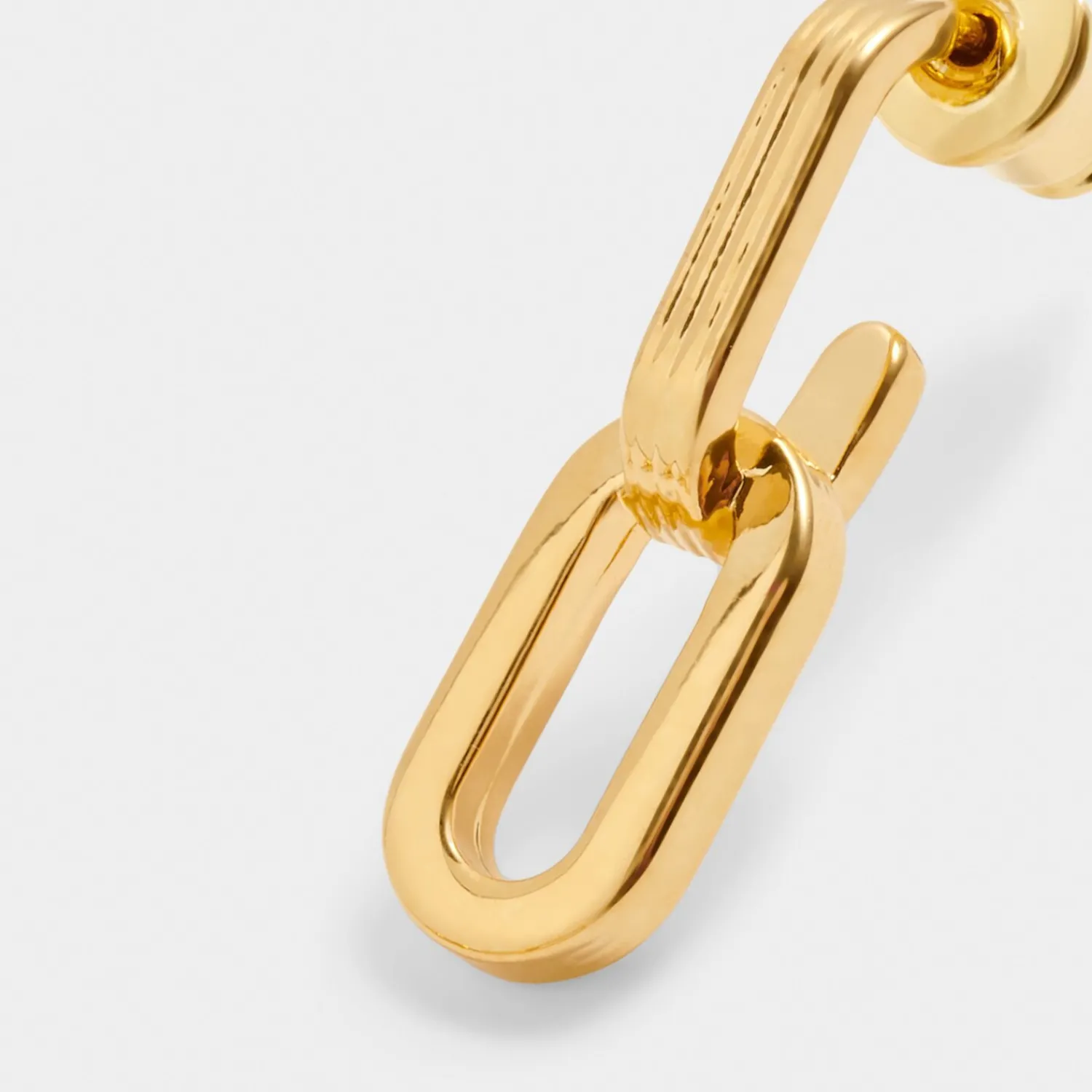 Katie Loxton Arabella Waterproof Gold Hoop Earrings Online