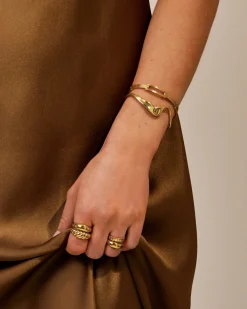 Katie Loxton Arabella Waterproof Gold Bangle
