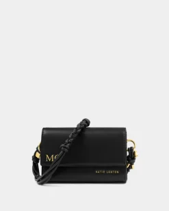 Katie Loxton Arden Braided Mini Bag Black Discount