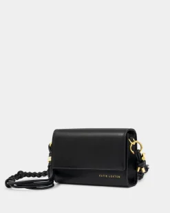 Katie Loxton Arden Braided Mini Bag Black Discount