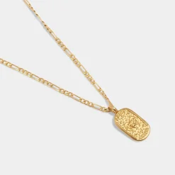 Katie Loxton Aries' Waterproof Gold Zodiac Necklace 21st Mar 19th Apr New