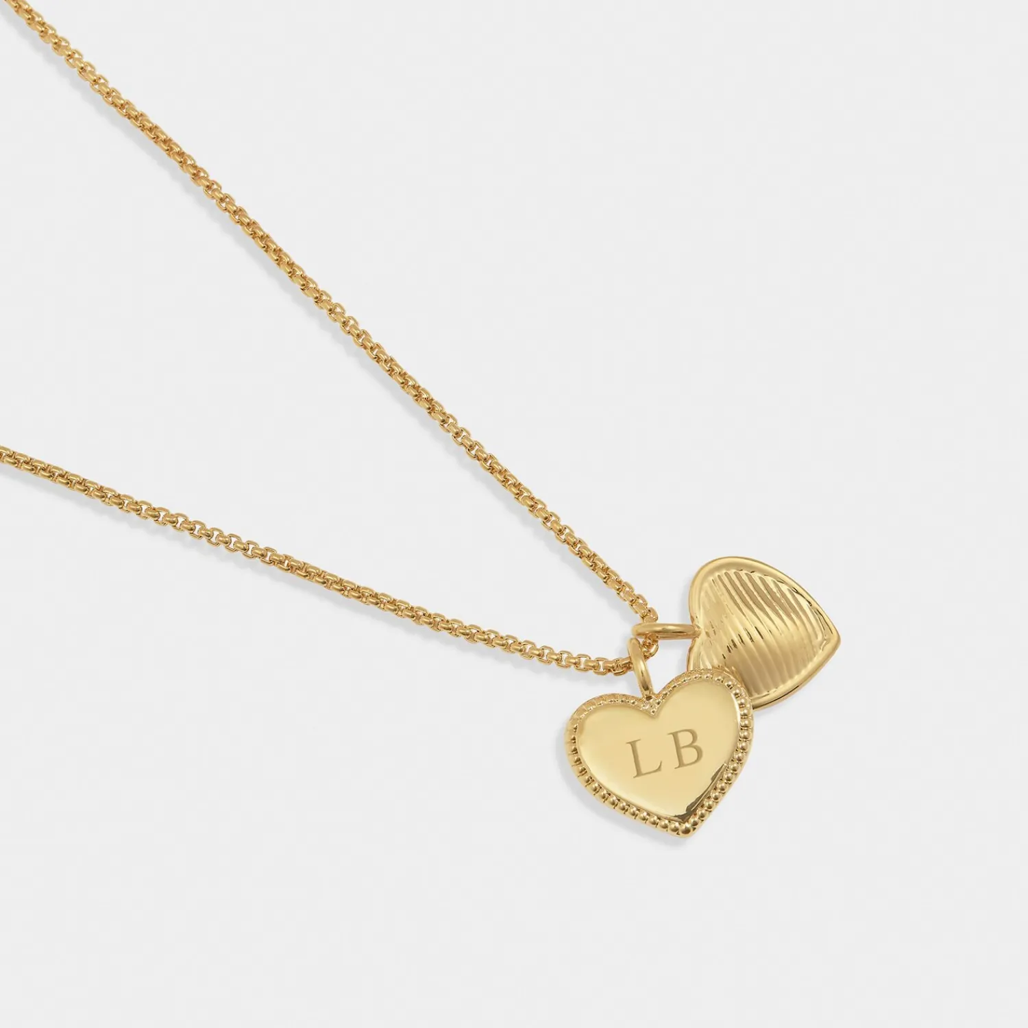 Katie Loxton Auntie' Waterproof Gold Sentiment Necklace Clearance