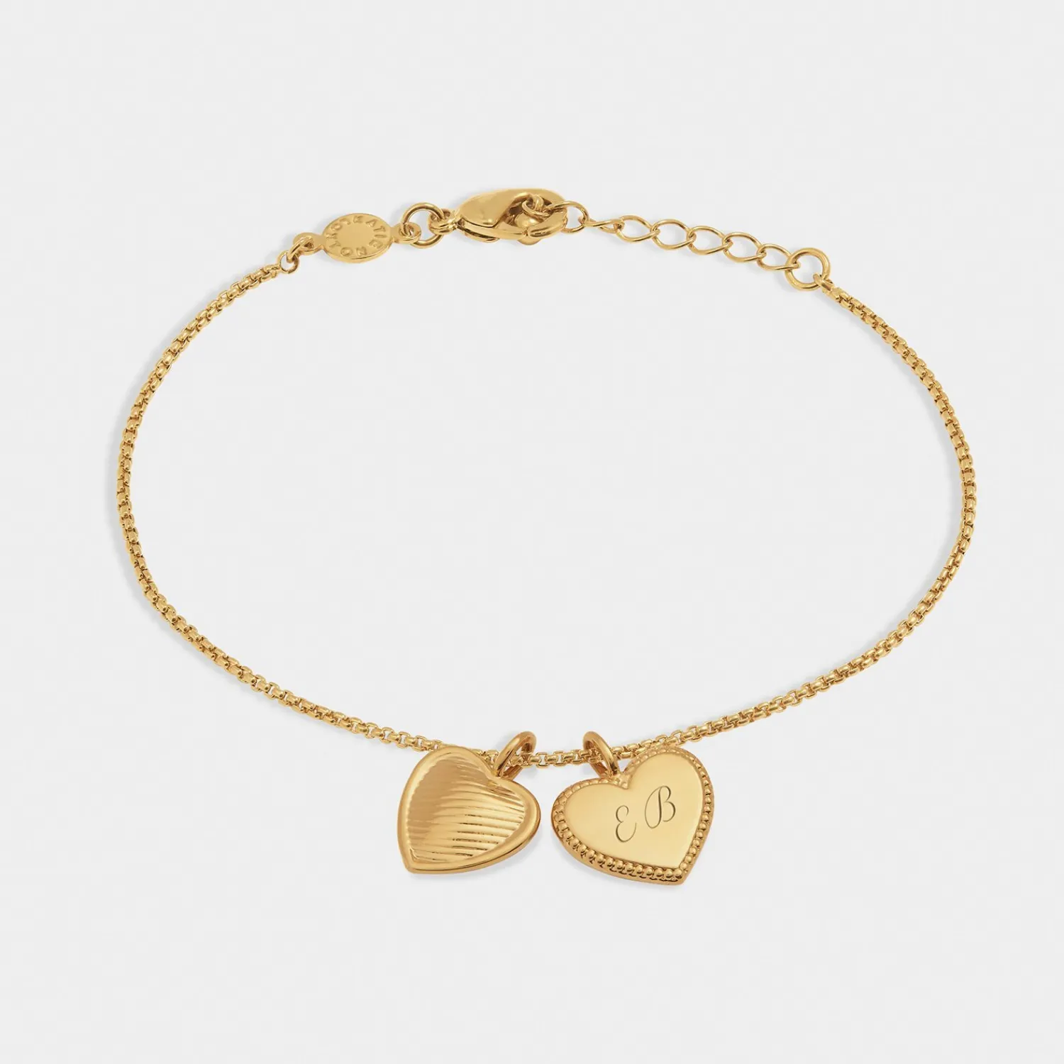 Katie Loxton Auntie' Waterproof Gold Sentiment Bracelet Hot