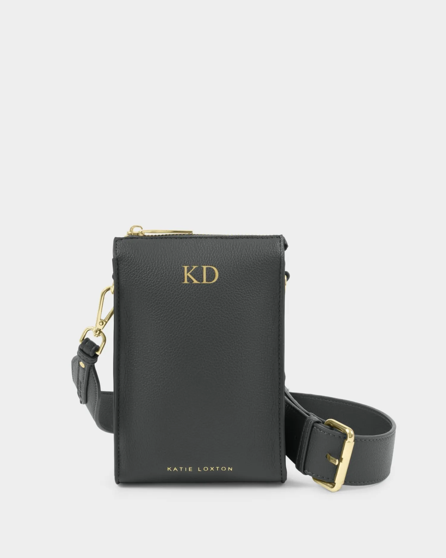 Katie Loxton Avery Slim Crossbody Bag Graphite Sale