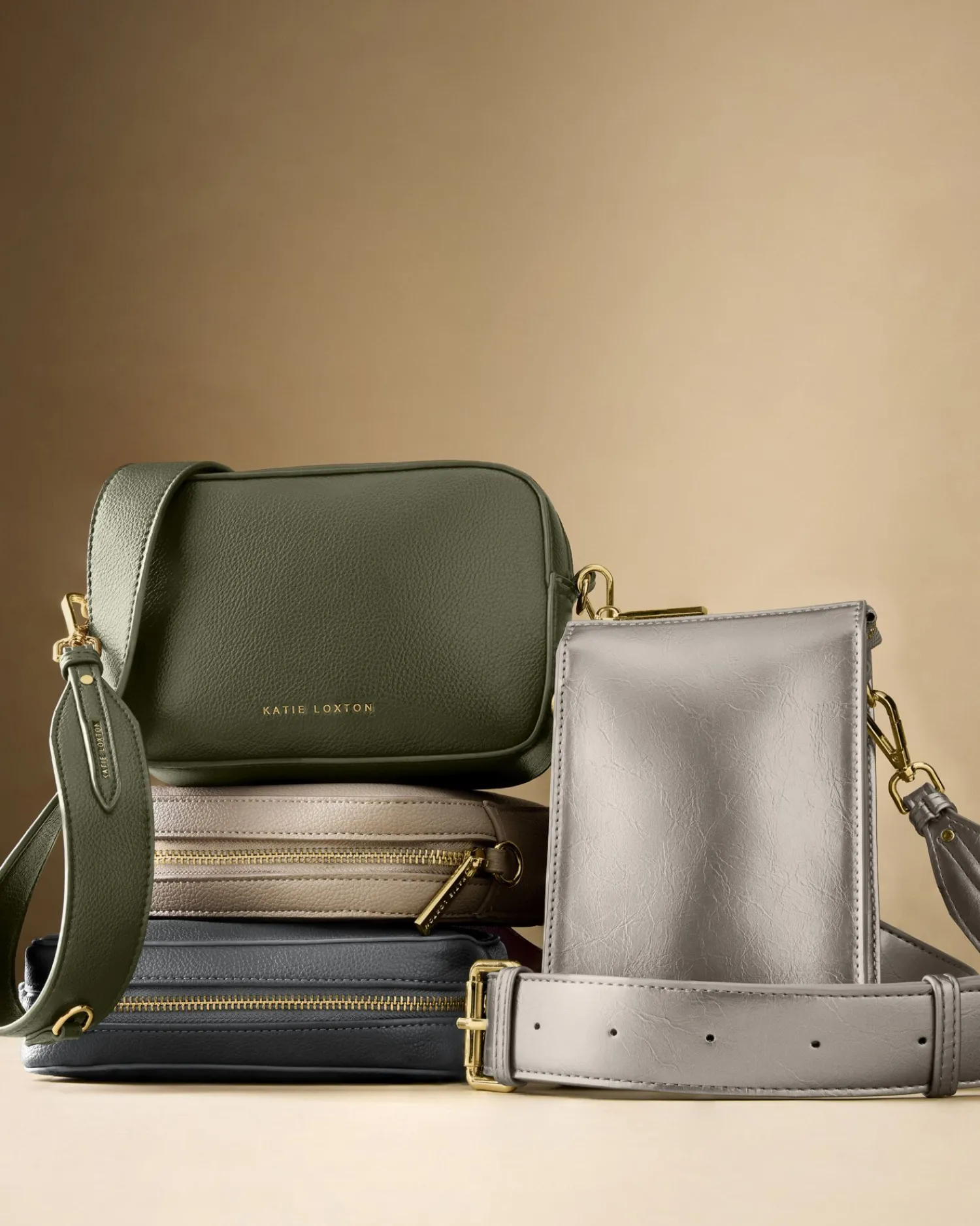 Katie Loxton Avery Small Crossbody Bag Khaki Best