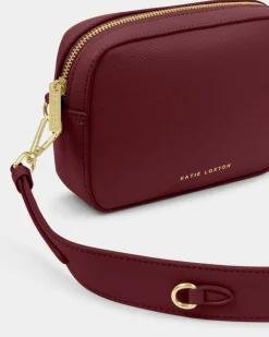 Katie Loxton Avery Small Crossbody Bag Cherry
