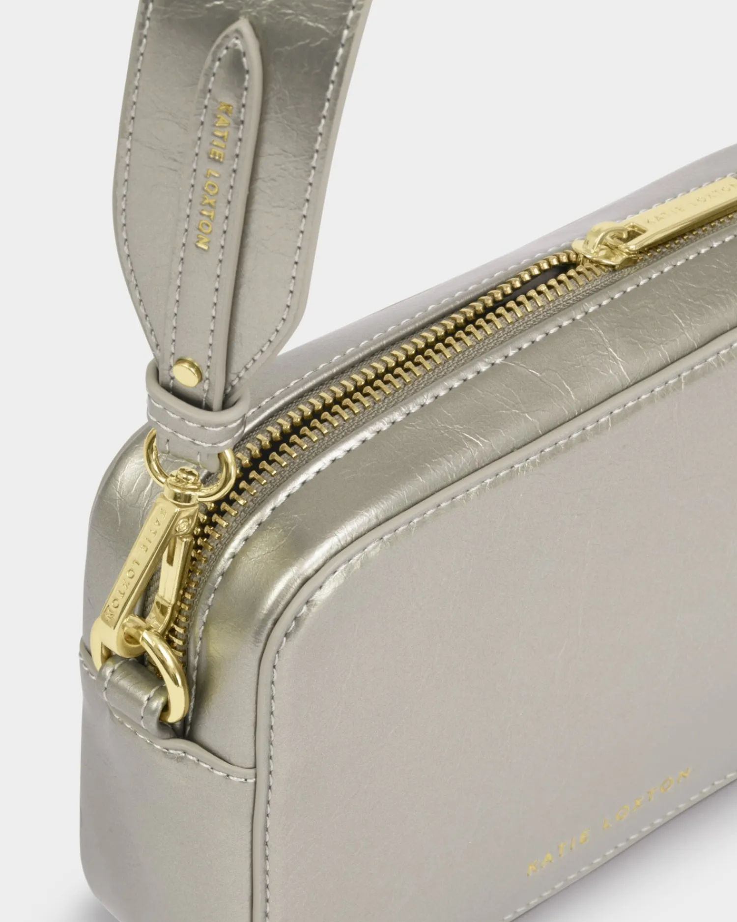 Katie Loxton Avery Small Crossbody Bag Pewter Hot