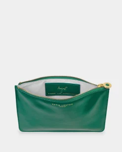Katie Loxton Birthstone Perfect Pouch '' in Aventurine Green August New
