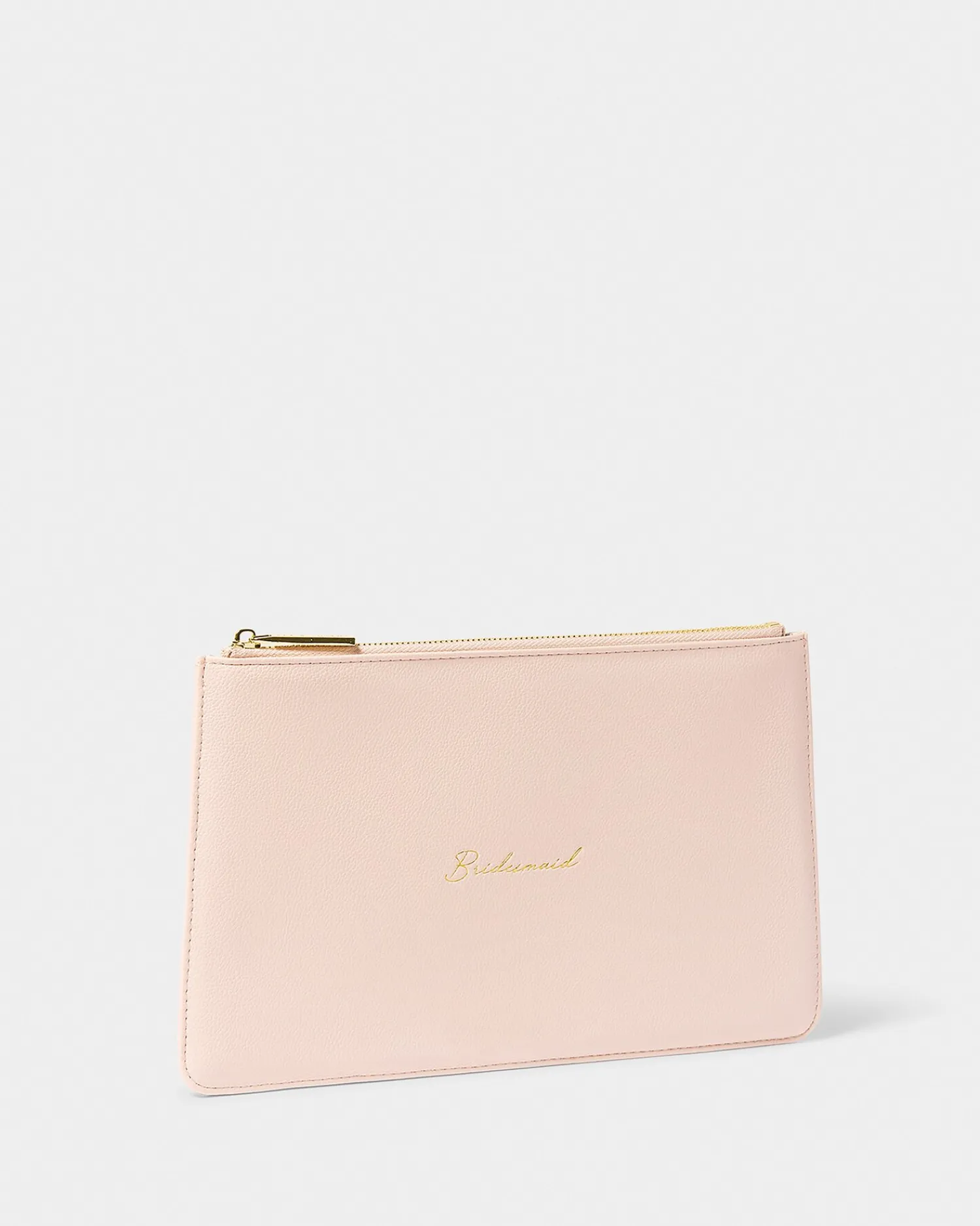 Katie Loxton Bridal Sentiment Pouch 'Bridesmaid' in Light Pink Online