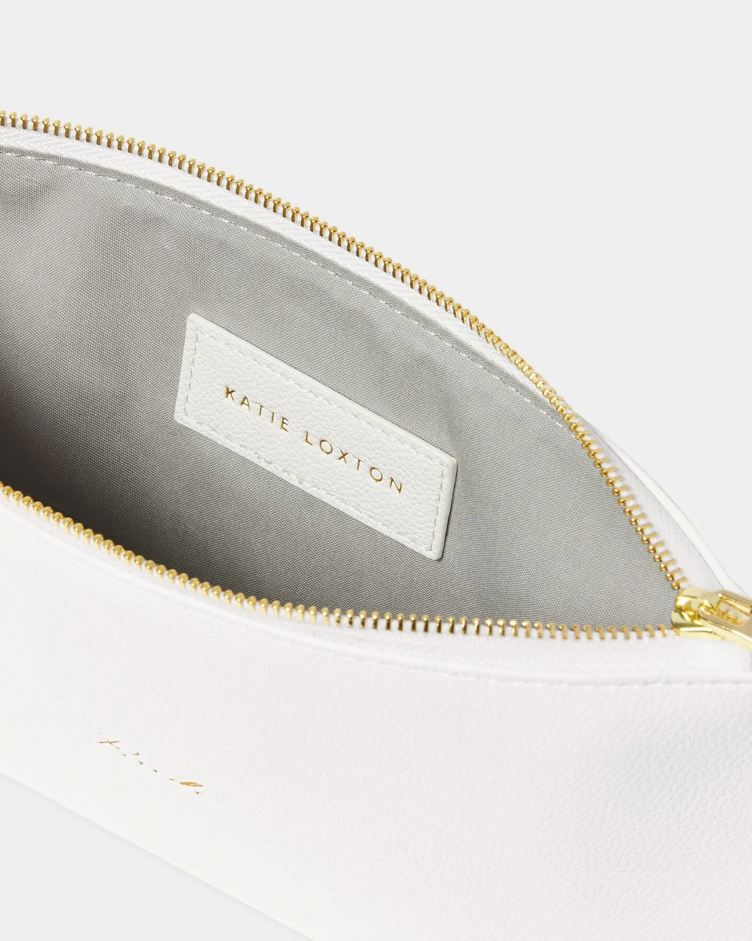 Katie Loxton Bridal Sentiment Pouch 'Bride' in White