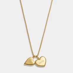 Katie Loxton ' Waterproof Gold Bridal Charm Necklace Bridesmaid Discount
