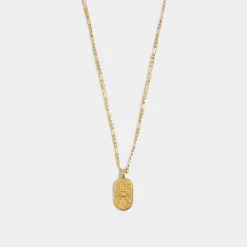 Katie Loxton Cancer' Waterproof Gold Zodiac Necklace 21st Jun 20th Jul Outlet