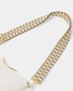 Katie Loxton Canvas Bag Strap Sand Sale