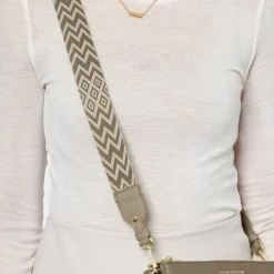 Katie Loxton Canvas Strap Light Taupe New