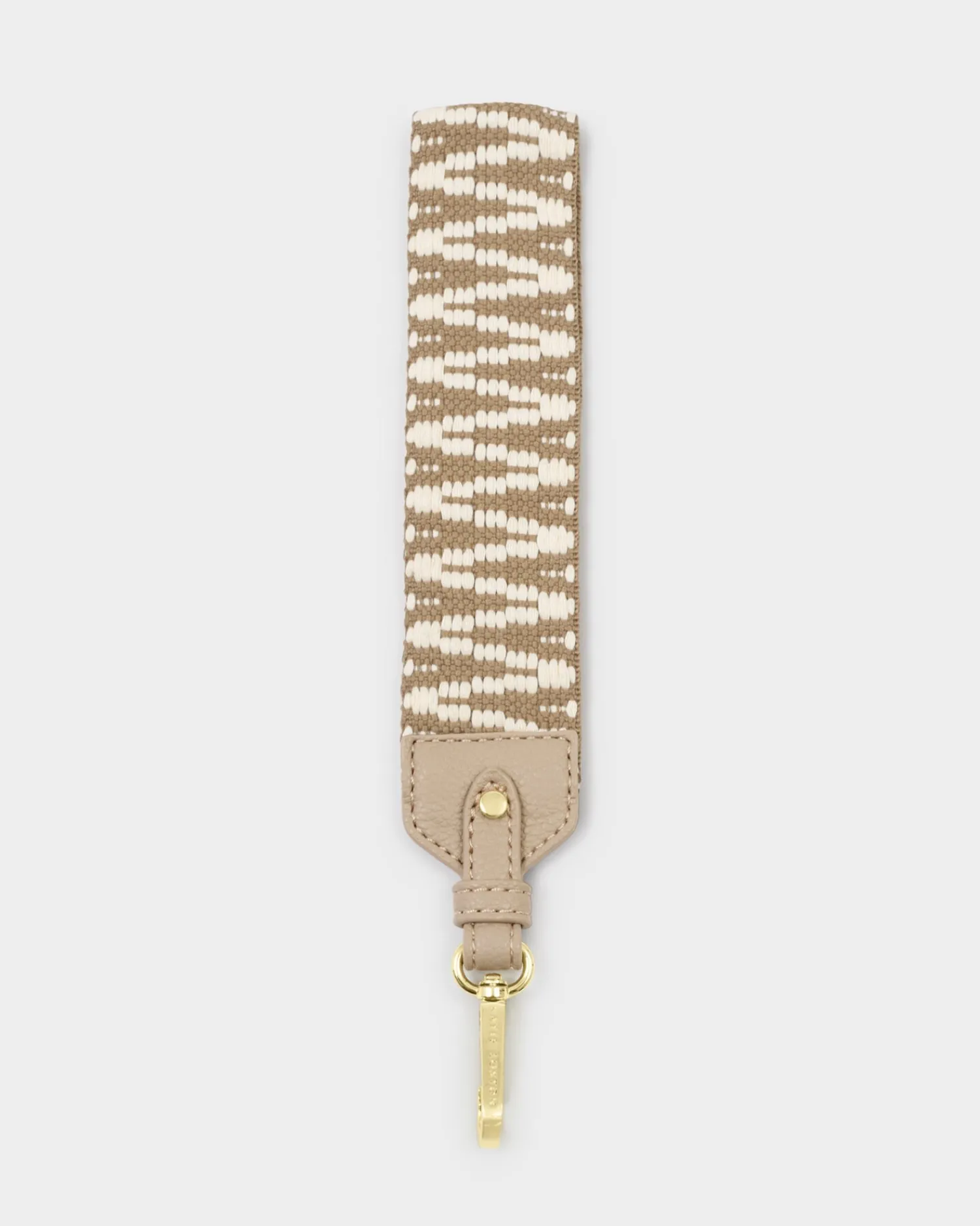 Katie Loxton Canvas Wristlet Strap Light Taupe Online