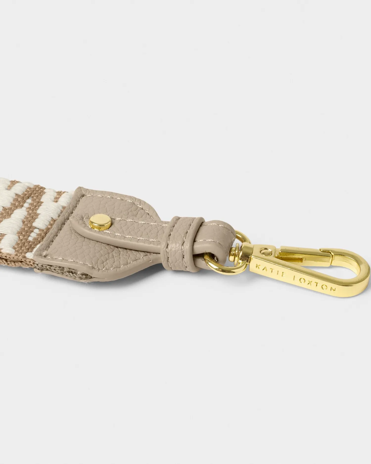 Katie Loxton Canvas Wristlet Strap Light Taupe Online