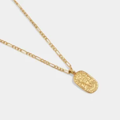 Katie Loxton Capricorn' Waterproof Gold Zodiac Necklace 22nd Dec 19th Jan Hot