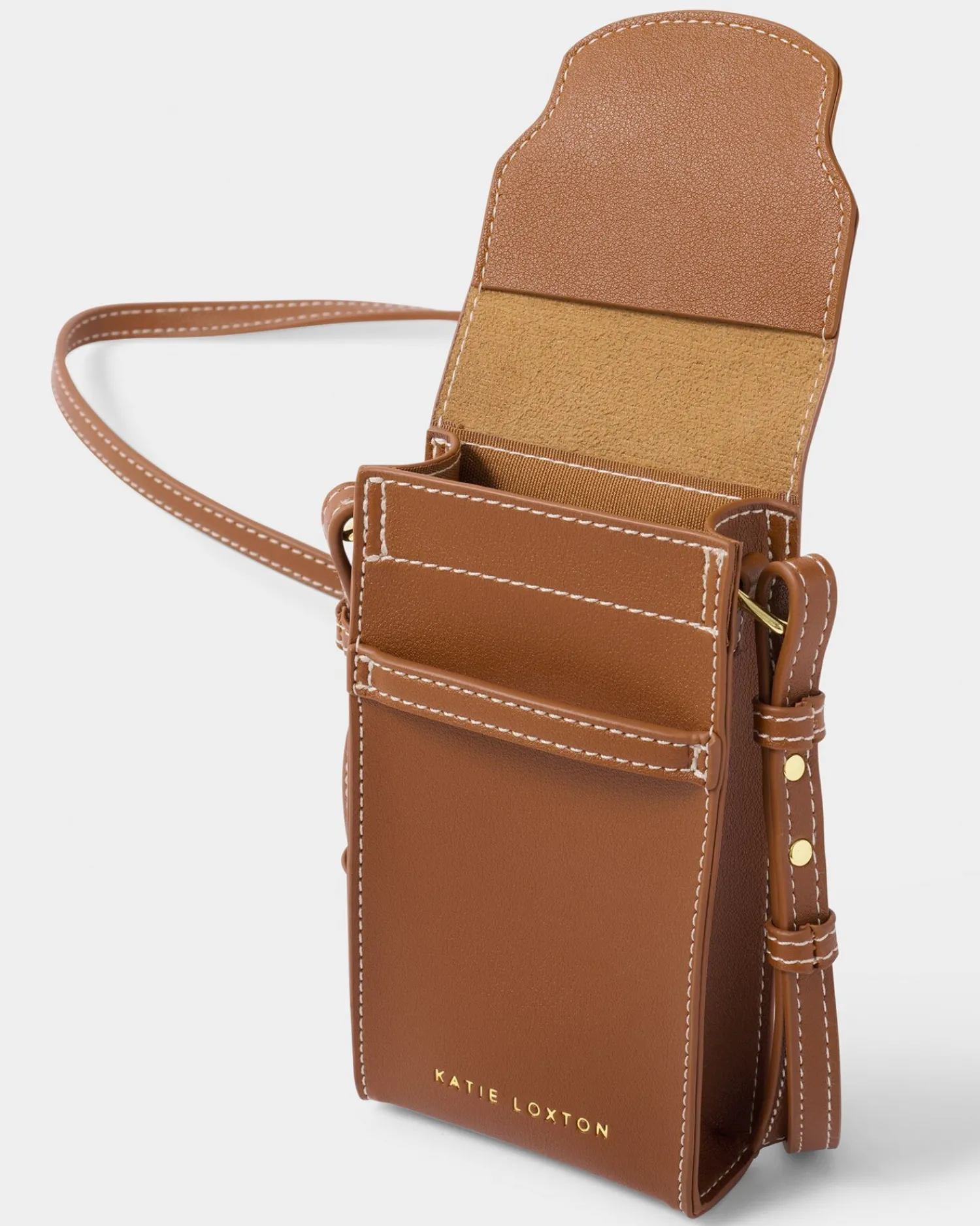 Katie Loxton Cece Phone Bag Cognac Online