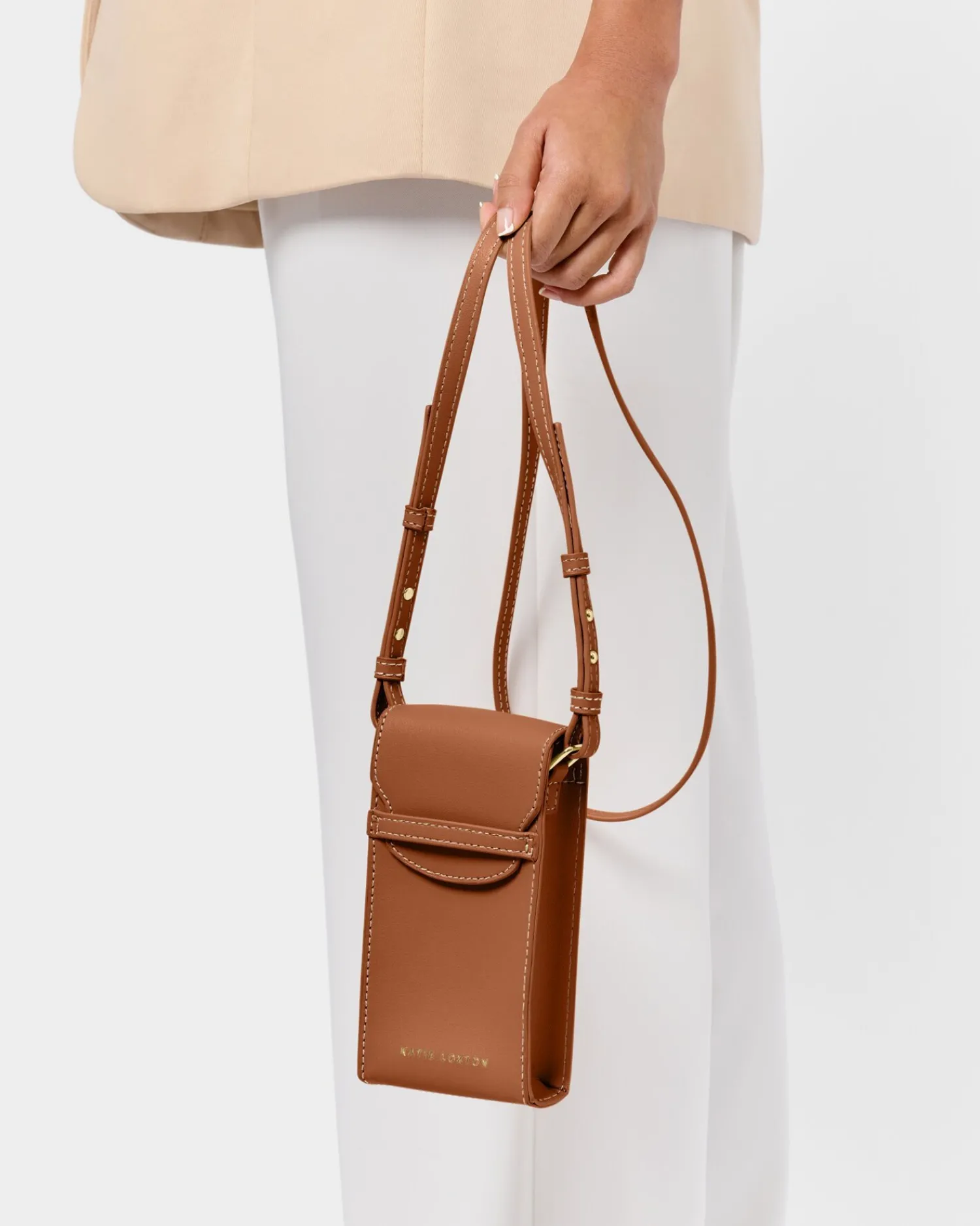Katie Loxton Cece Phone Bag Cognac Online