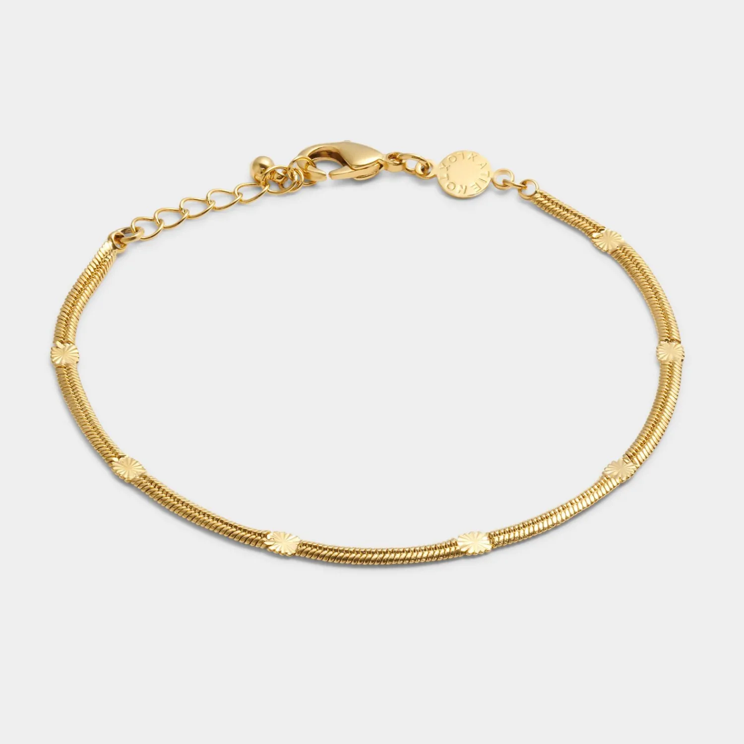 Katie Loxton Celeste Waterproof Gold Snake Chain Bracelet Best