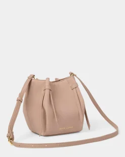 Katie Loxton Celina Mini Suedette Bucket Bag Faded Rose Online