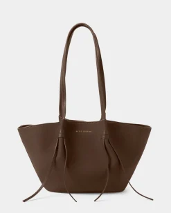 Katie Loxton Celina Small Suedette Tote Bag Chocolate