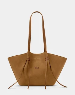 Katie Loxton Celina Small Suedette Tote Bag Caramel Sale