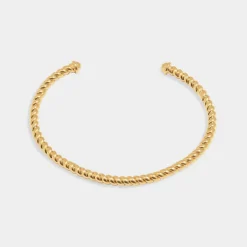 Katie Loxton Celine Waterproof Gold Rope Bangle Discount