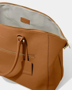 Katie Loxton Chelsea Weekend Bag Cognac Discount