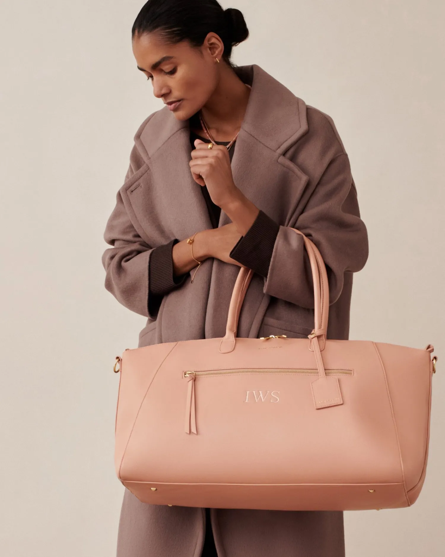 Katie Loxton Chelsea Weekend Bag Peony Blush New