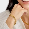Katie Loxton Ciana Waterproof Gold Large Snake Chain Bracelet New