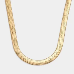 Katie Loxton Ciana Waterproof Gold Large Snake Chain Necklace