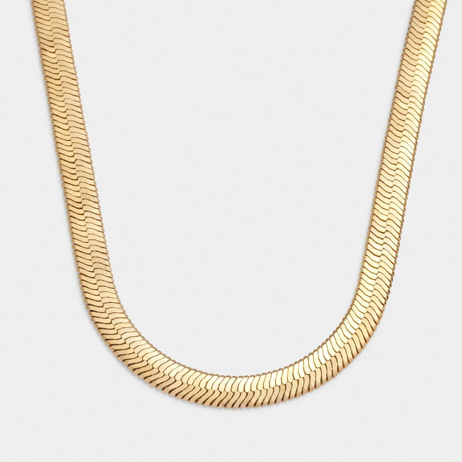 Katie Loxton Ciana Waterproof Gold Large Snake Chain Necklace