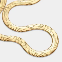 Katie Loxton Ciana Waterproof Gold Large Snake Chain Necklace