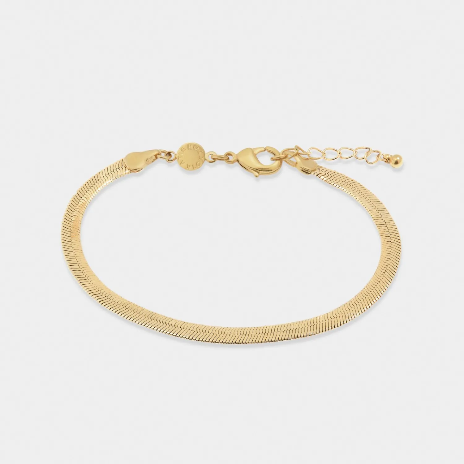 Katie Loxton Ciana Waterproof Gold Snake Chain Bracelet Clearance