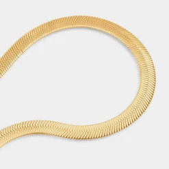 Katie Loxton Ciana Waterproof Gold Snake Chain Bracelet Clearance