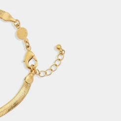 Katie Loxton Ciana Waterproof Gold Snake Chain Necklace