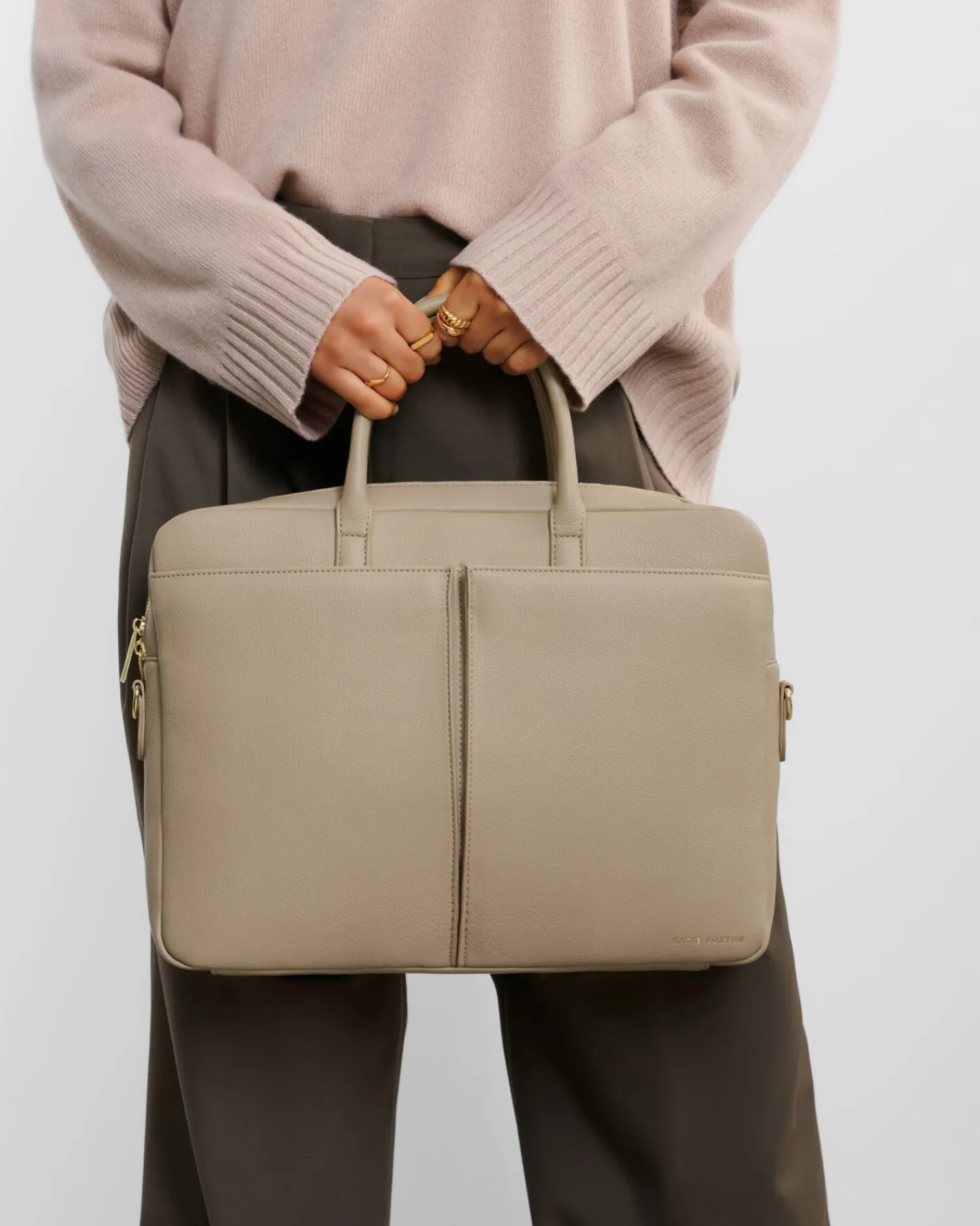 Katie Loxton City Laptop bag Light Taupe Outlet