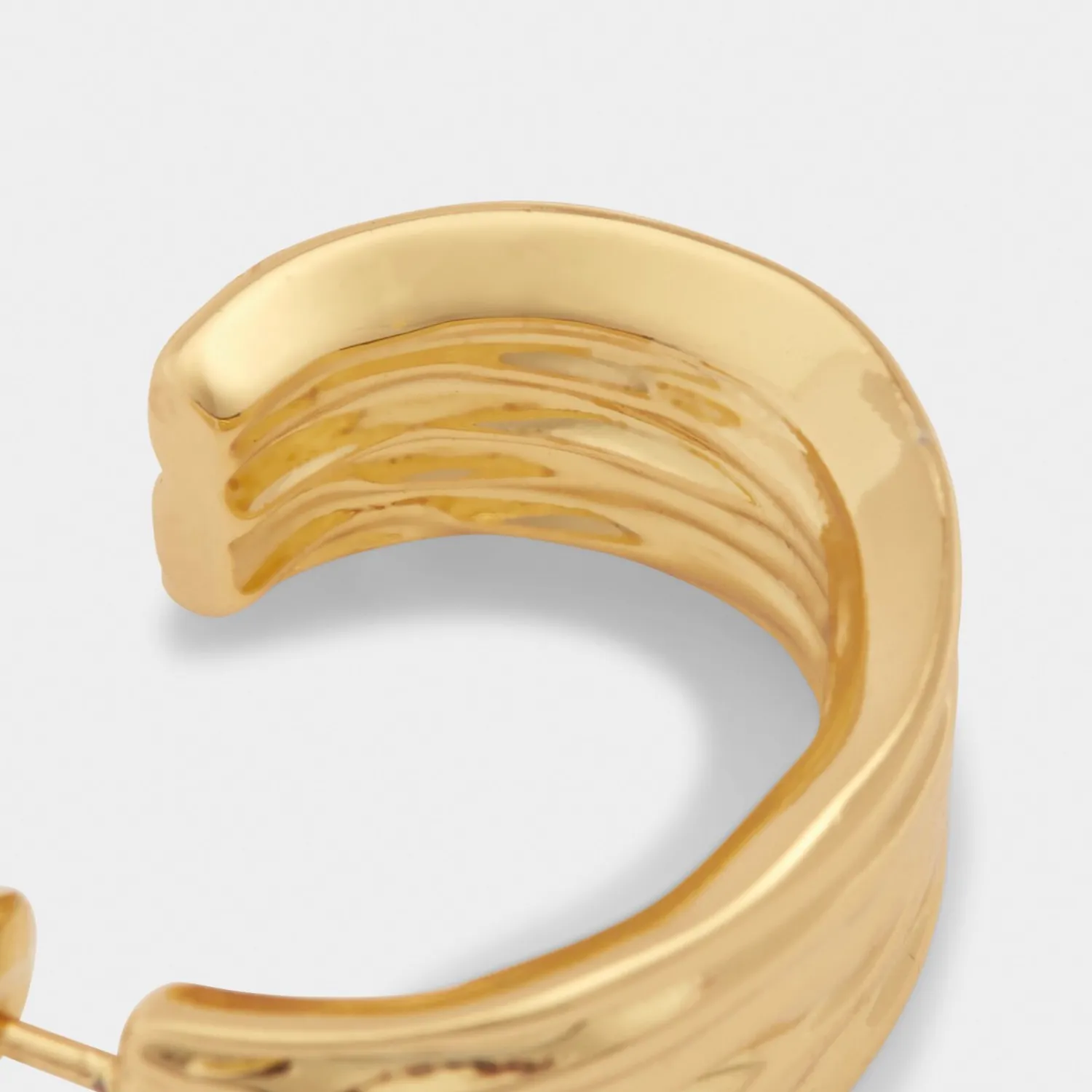 Katie Loxton Cleyo Waterproof Gold Hoop Earrings Discount
