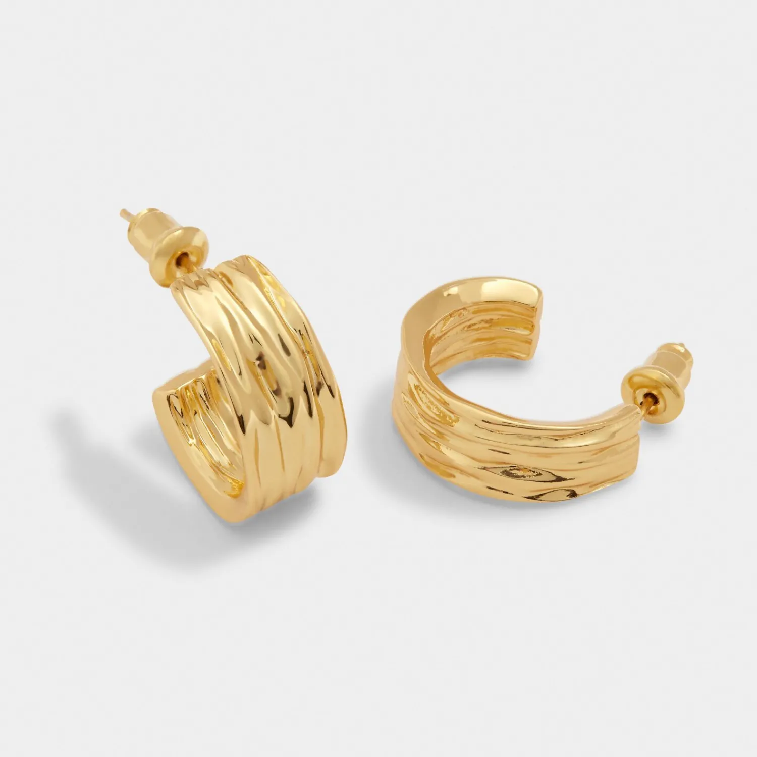 Katie Loxton Cleyo Waterproof Gold Hoop Earrings Discount