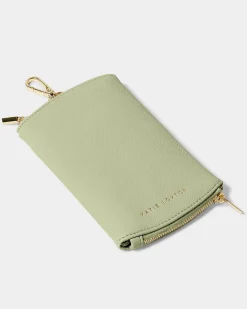 Katie Loxton Clip-On Sunglasses Case Soft Sage Sale