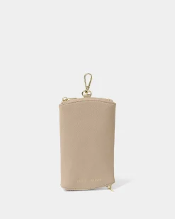 Katie Loxton Clip-On Sunglasses Case Light Taupe Sale